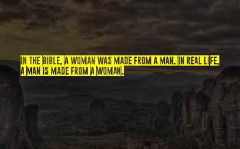 Man And Woman From The Bible Quotes