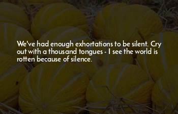 Silent Cry Quotes