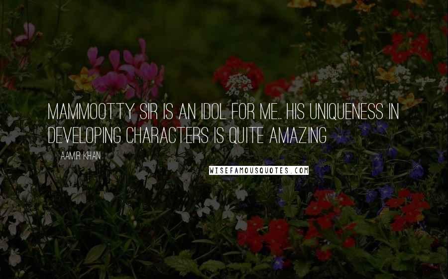 Aamir Khan Quotes: Mammootty sir is an idol for me.. His uniqueness in developing characters is quite amazing