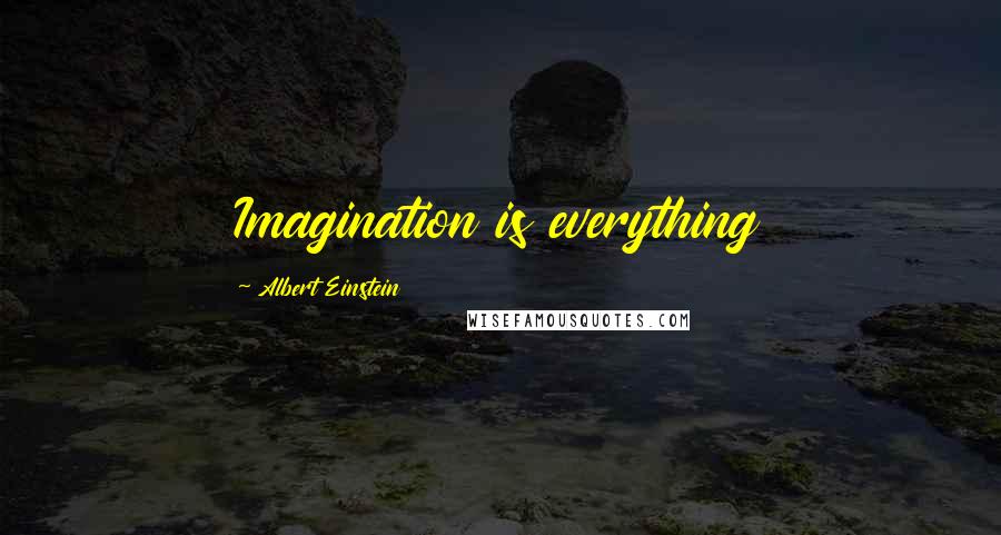 Albert Einstein Quotes: Imagination is everything