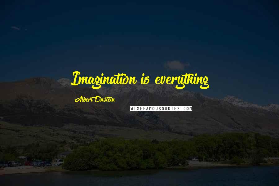 Albert Einstein Quotes: Imagination is everything