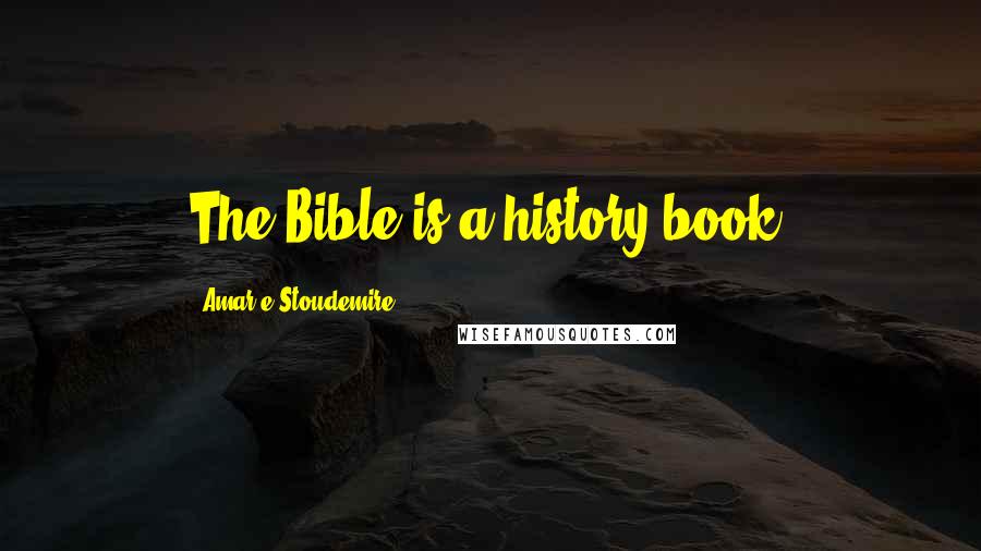 Amar'e Stoudemire Quotes: The Bible is a history book.