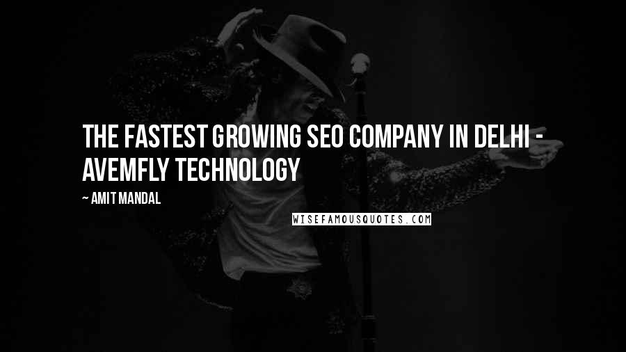 Amit Mandal Quotes: The Fastest Growing SEO Company In Delhi - Avemfly Technology