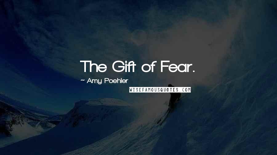 Amy Poehler Quotes: The Gift of Fear.