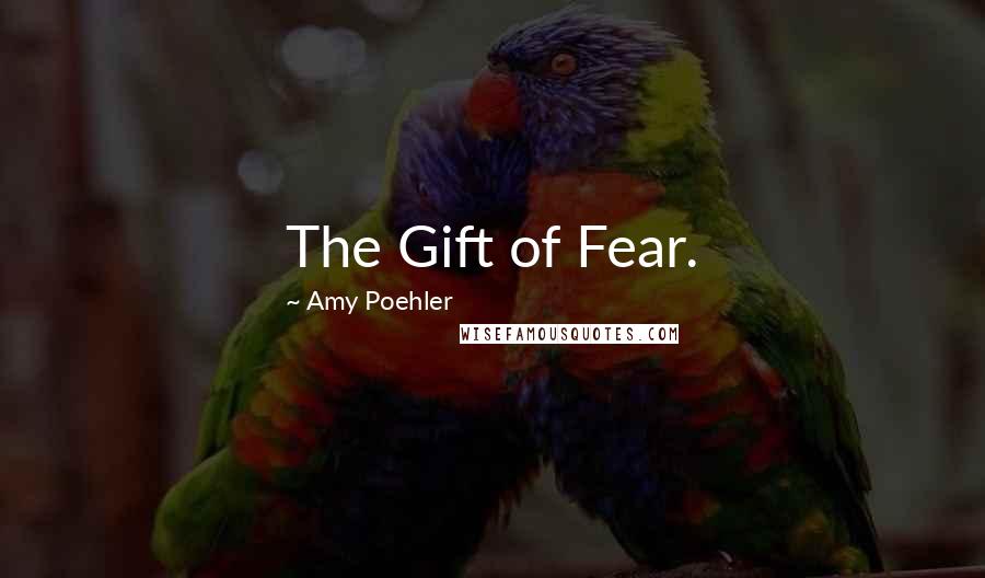Amy Poehler Quotes: The Gift of Fear.