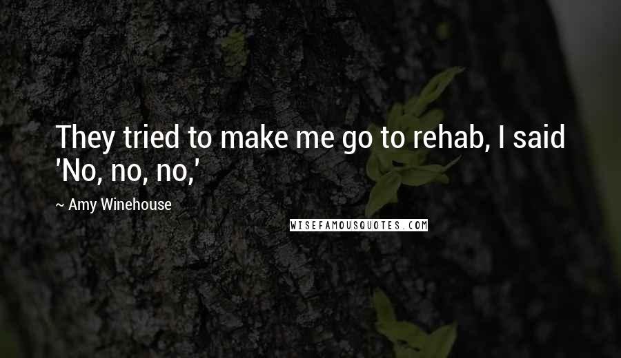 Amy Winehouse Quotes: They tried to make me go to rehab, I said 'No, no, no,'
