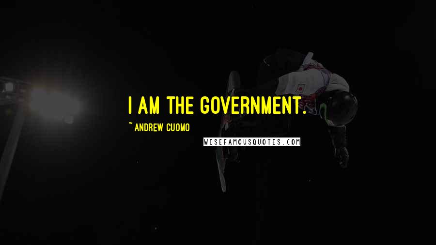 Andrew Cuomo Quotes: I am the government.