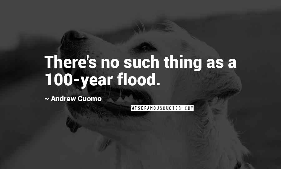Andrew Cuomo Quotes: There's no such thing as a 100-year flood.