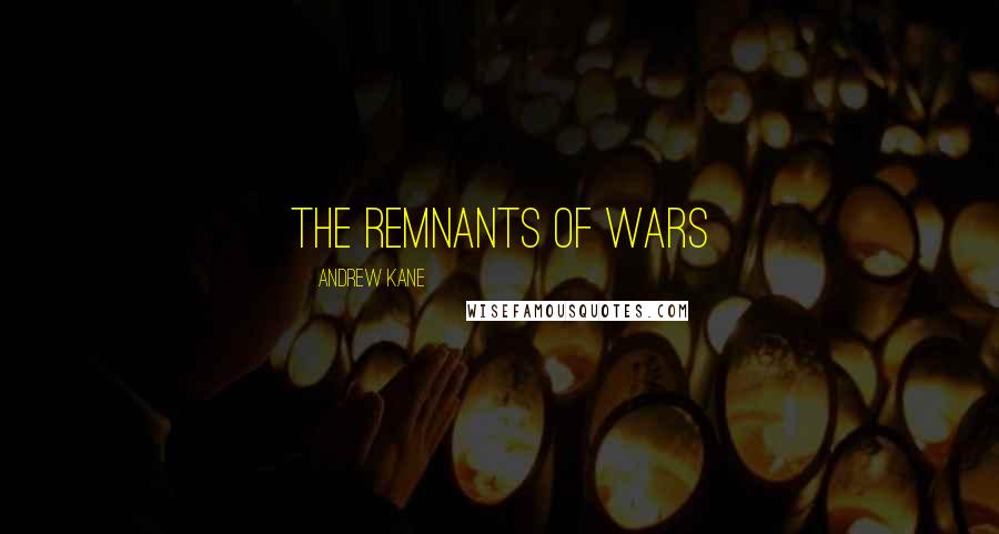 Andrew Kane Quotes: the remnants of wars