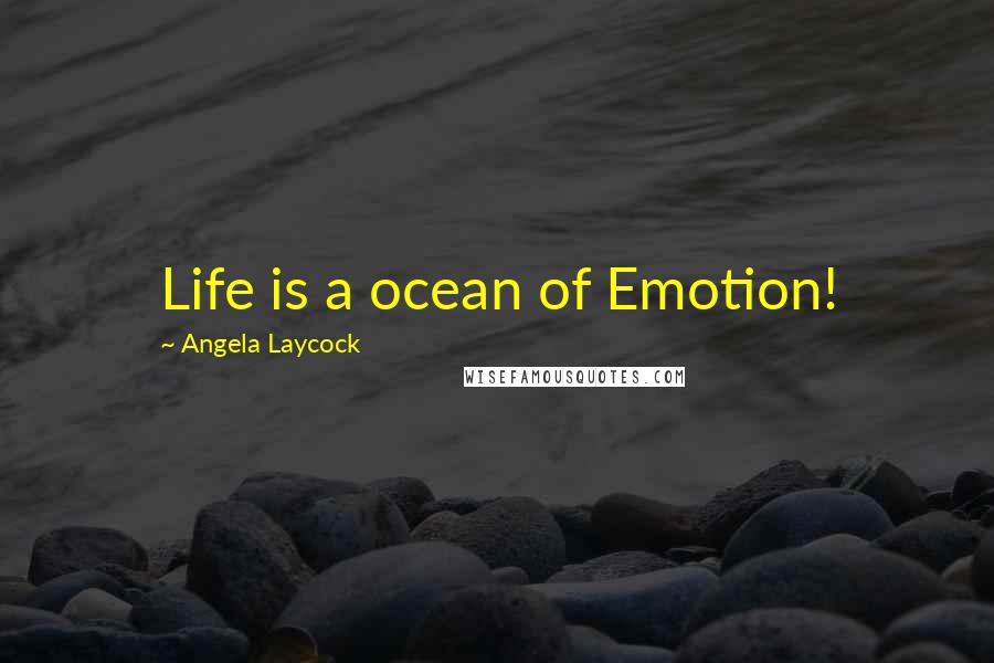 Angela Laycock Quotes: Life is a ocean of Emotion!