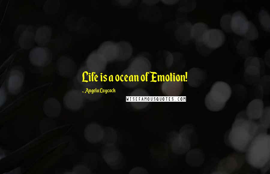 Angela Laycock Quotes: Life is a ocean of Emotion!