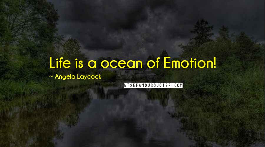 Angela Laycock Quotes: Life is a ocean of Emotion!