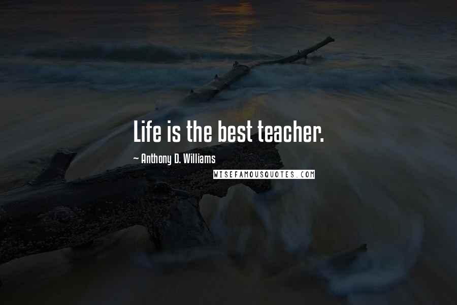 Anthony D. Williams Quotes: Life is the best teacher.