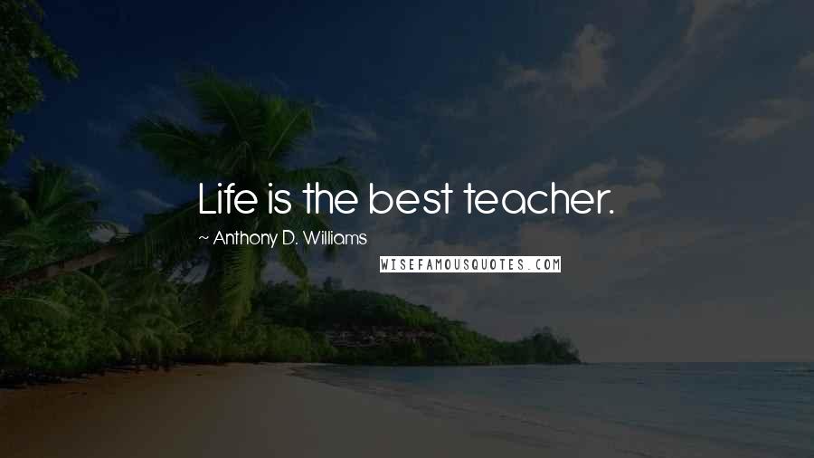 Anthony D. Williams Quotes: Life is the best teacher.