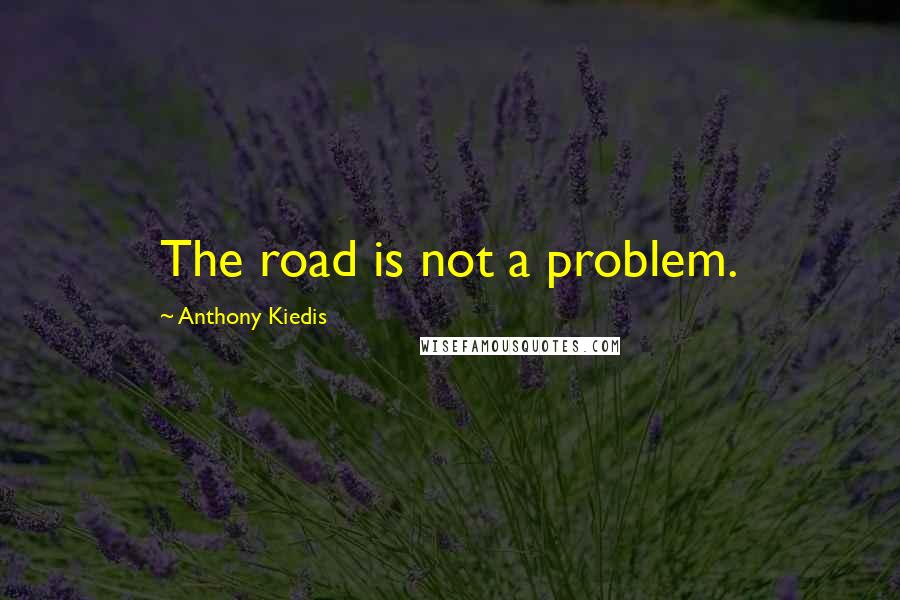 Anthony Kiedis Quotes: The road is not a problem.