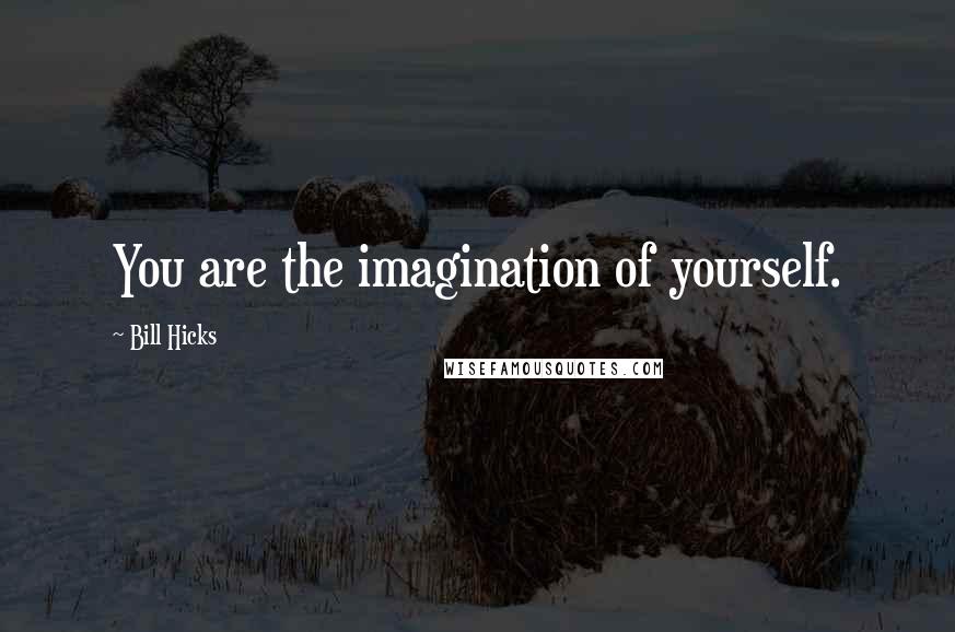 Bill Hicks Quotes: You are the imagination of yourself.