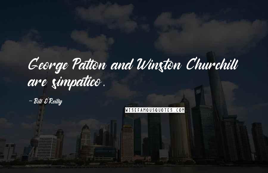 Bill O'Reilly Quotes: George Patton and Winston Churchill are simpatico.