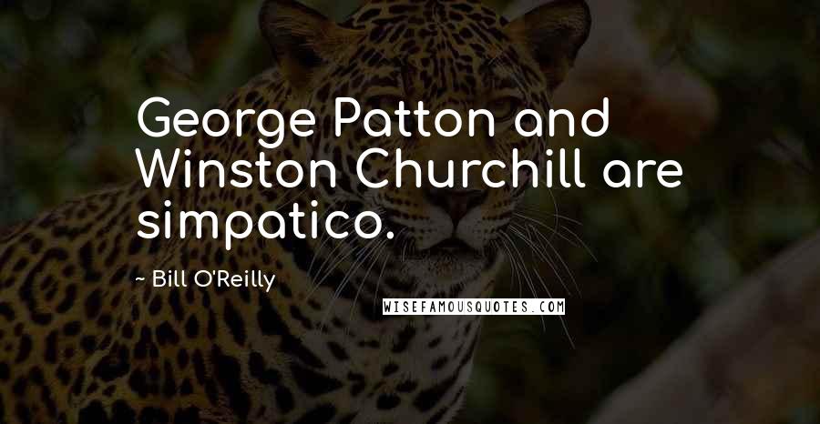 Bill O'Reilly Quotes: George Patton and Winston Churchill are simpatico.