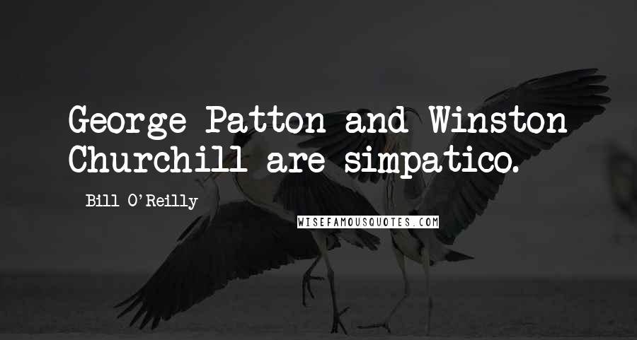 Bill O'Reilly Quotes: George Patton and Winston Churchill are simpatico.