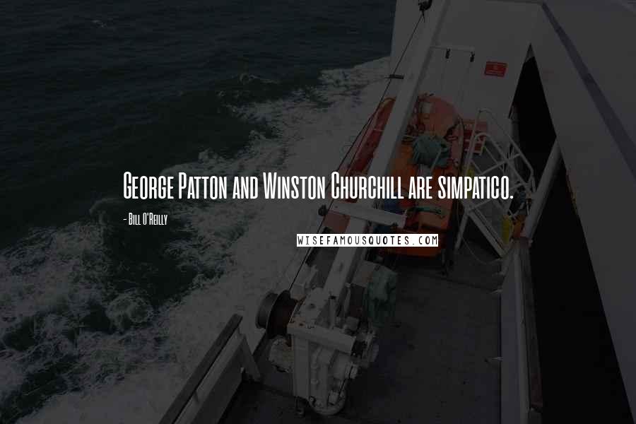 Bill O'Reilly Quotes: George Patton and Winston Churchill are simpatico.