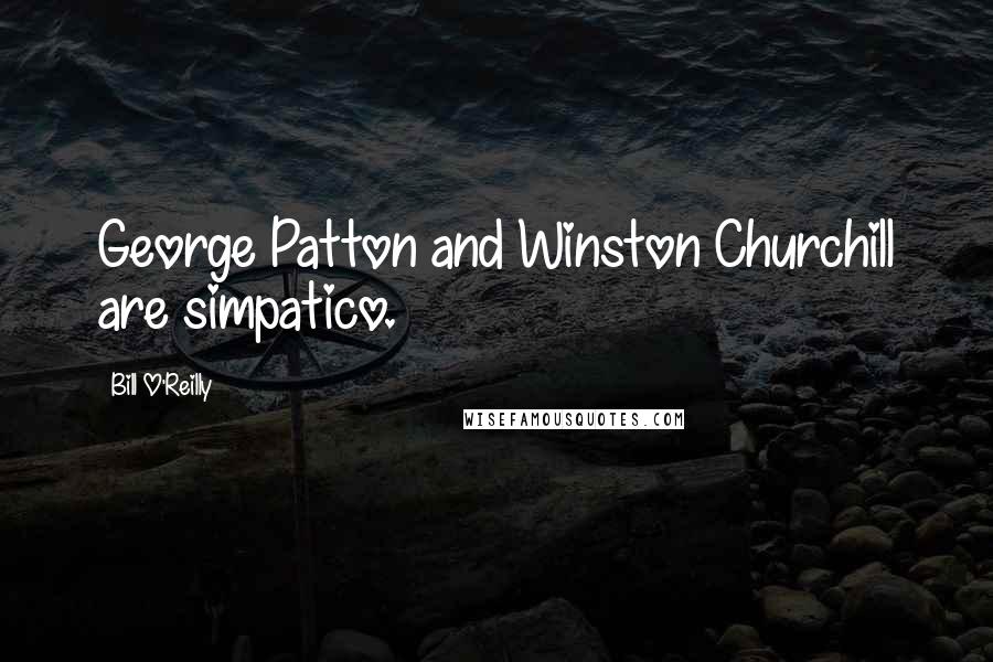 Bill O'Reilly Quotes: George Patton and Winston Churchill are simpatico.
