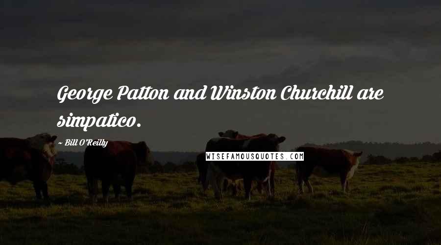 Bill O'Reilly Quotes: George Patton and Winston Churchill are simpatico.