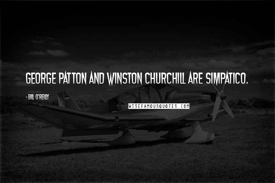 Bill O'Reilly Quotes: George Patton and Winston Churchill are simpatico.