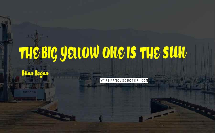 Brian Regan Quotes: THE BIG YELLOW ONE IS THE SUN!!!