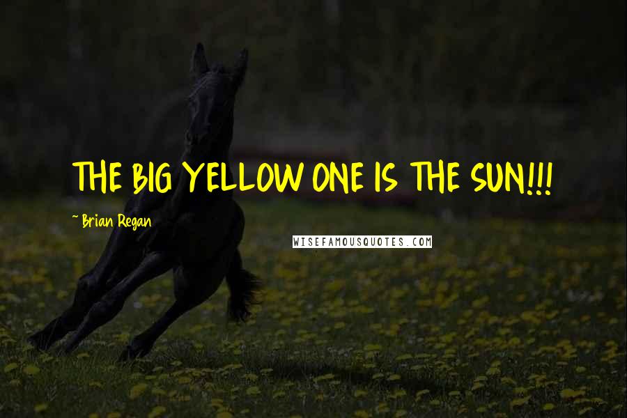 Brian Regan Quotes: THE BIG YELLOW ONE IS THE SUN!!!