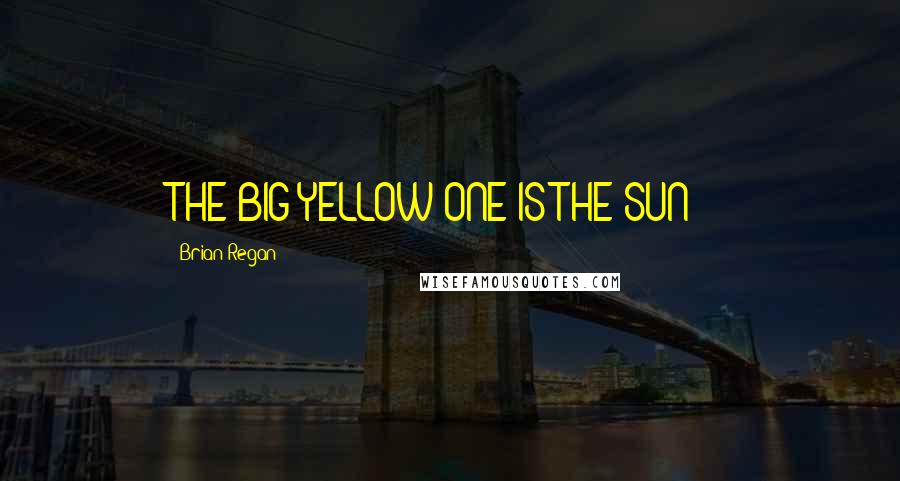 Brian Regan Quotes: THE BIG YELLOW ONE IS THE SUN!!!