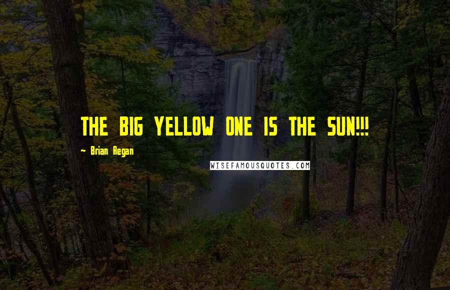Brian Regan Quotes: THE BIG YELLOW ONE IS THE SUN!!!