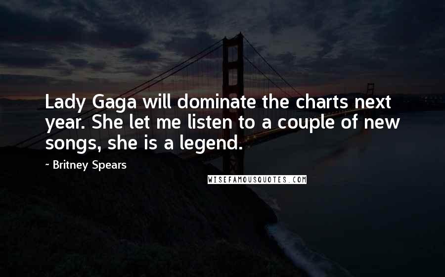 Lady Gaga Charts