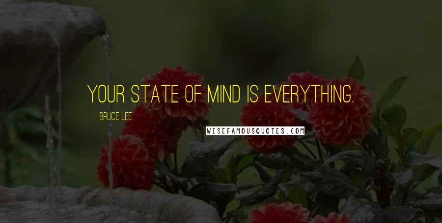 Bruce Lee Quotes: Your state of mind is everything.