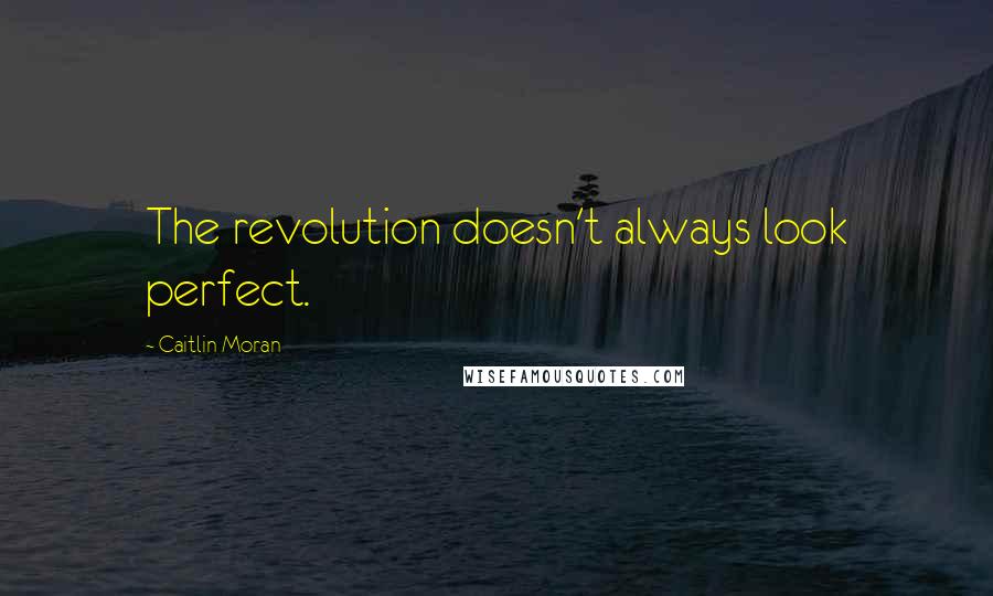 Caitlin Moran Quotes: The revolution doesn't always look perfect.