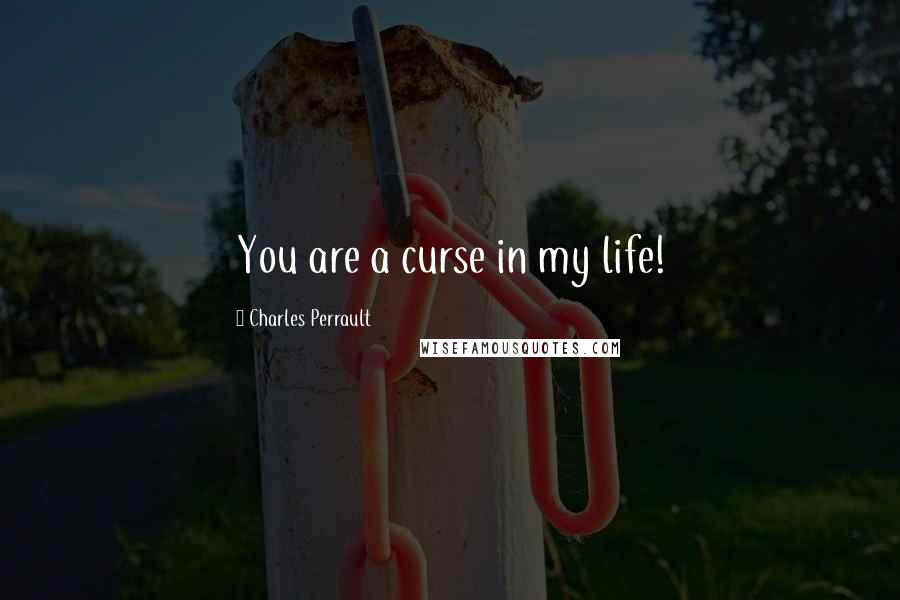 Charles Perrault Quotes: You are a curse in my life!