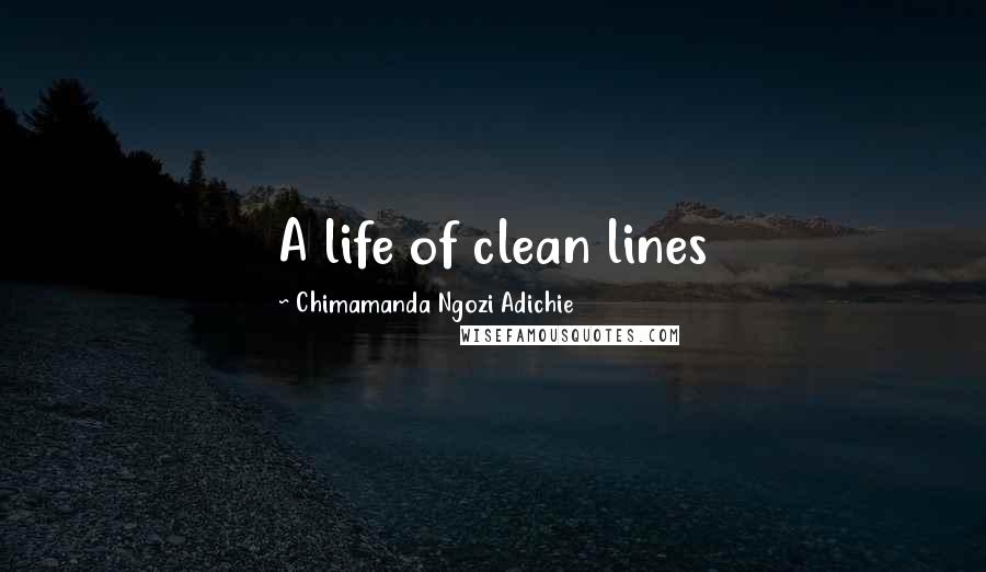 Chimamanda Ngozi Adichie Quotes: A life of clean lines