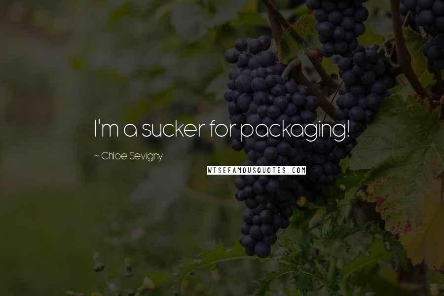 Chloe Sevigny Quotes: I'm a sucker for packaging!