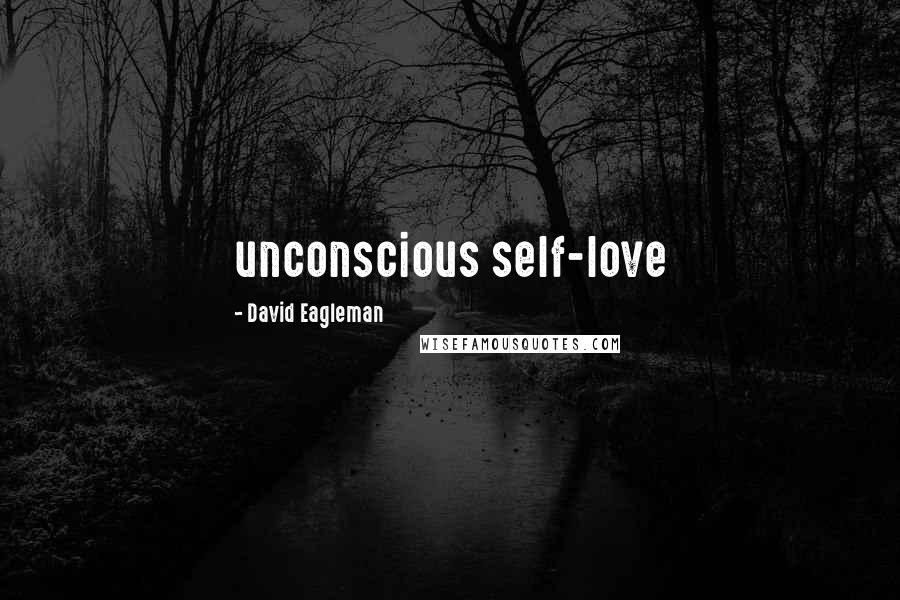David Eagleman Quotes: unconscious self-love