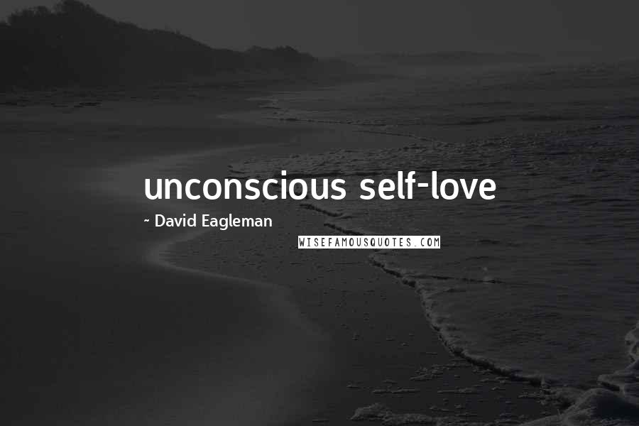 David Eagleman Quotes: unconscious self-love