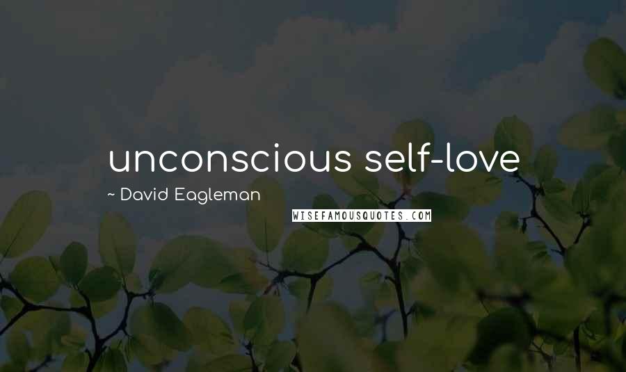 David Eagleman Quotes: unconscious self-love