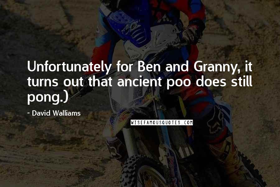 David Walliams Quotes: Unfortunately for Ben and Granny, it turns out that ancient poo does still pong.)