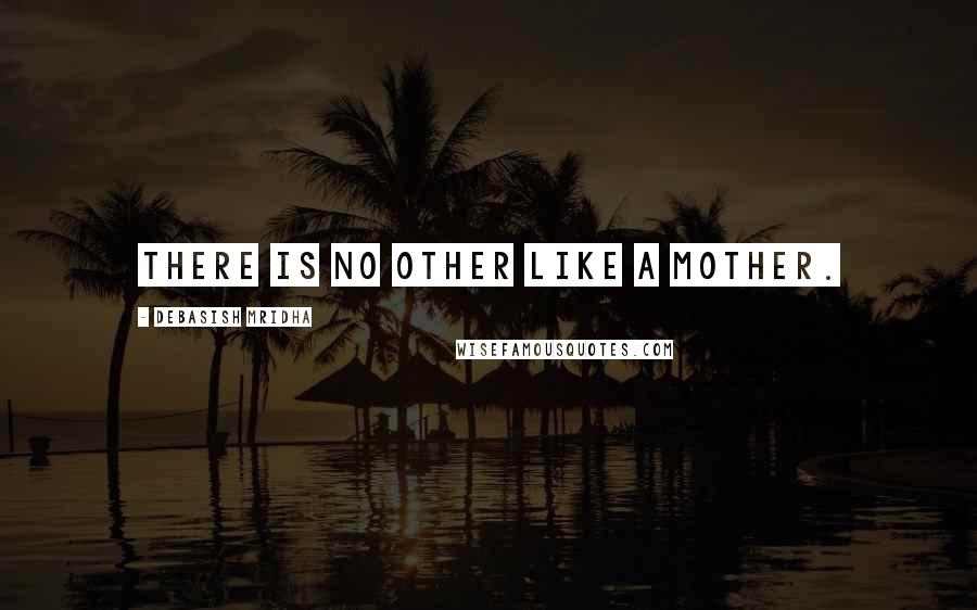 Debasish Mridha Quotes: There is no other like a mother.