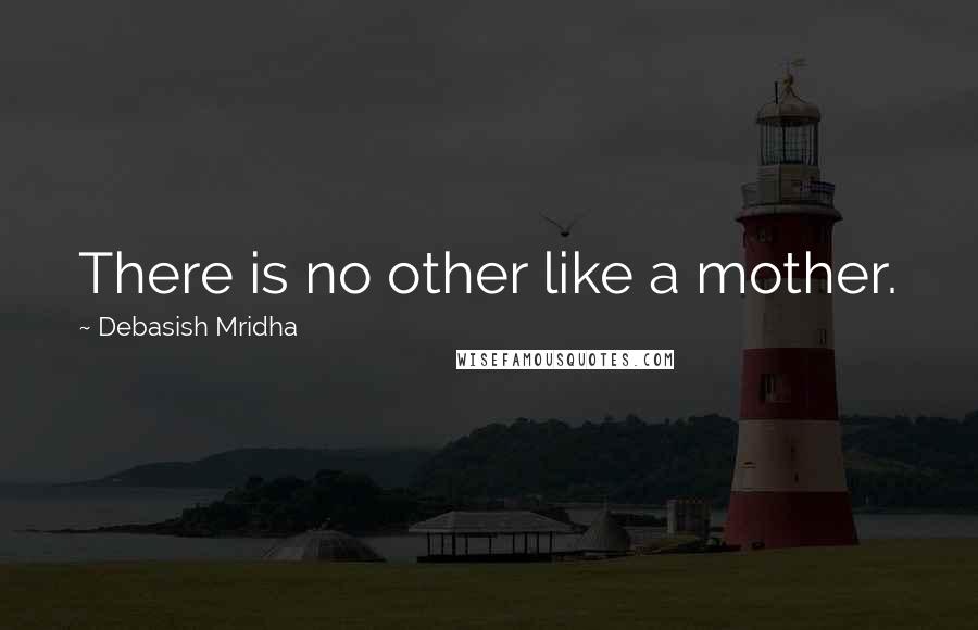 Debasish Mridha Quotes: There is no other like a mother.