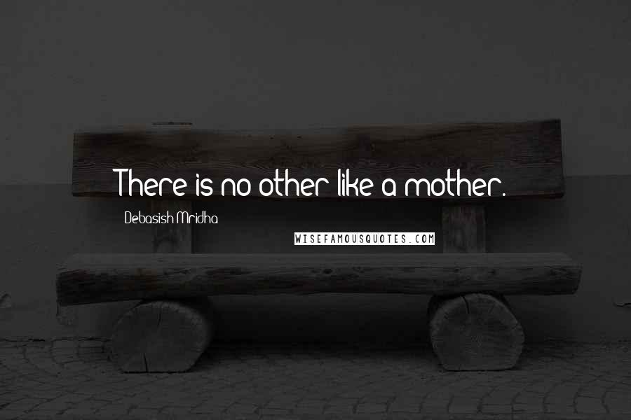 Debasish Mridha Quotes: There is no other like a mother.