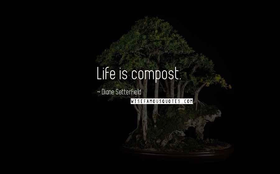 Diane Setterfield Quotes: Life is compost.
