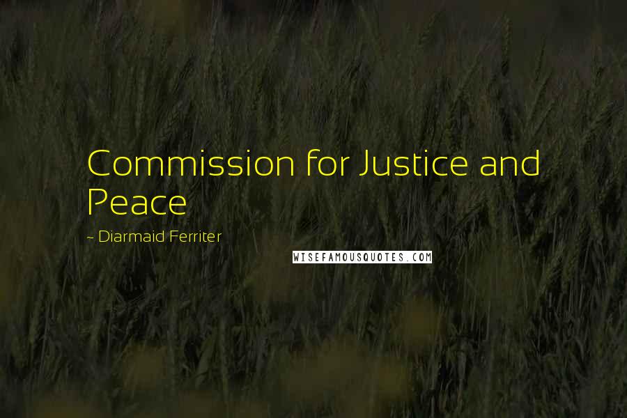 Diarmaid Ferriter Quotes: Commission for Justice and Peace