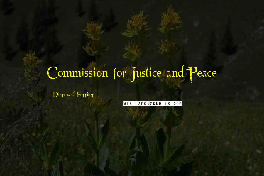 Diarmaid Ferriter Quotes: Commission for Justice and Peace