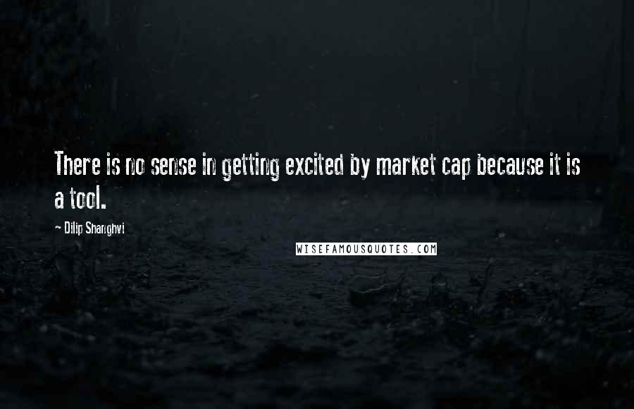 Dilip Shanghvi Quotes: There is no sense in getting excited by market cap because it is a tool.