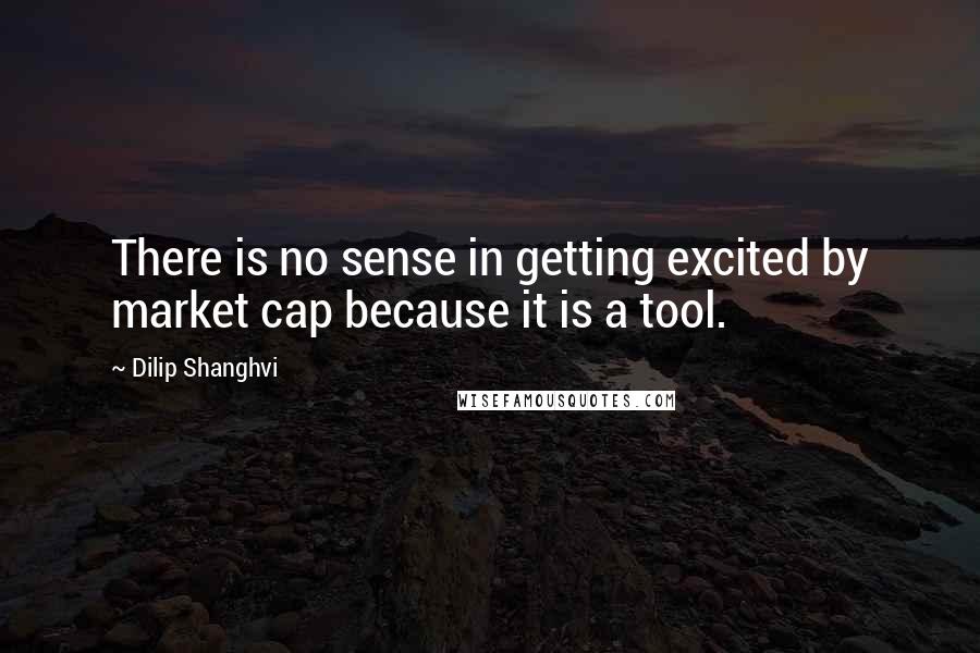 Dilip Shanghvi Quotes: There is no sense in getting excited by market cap because it is a tool.