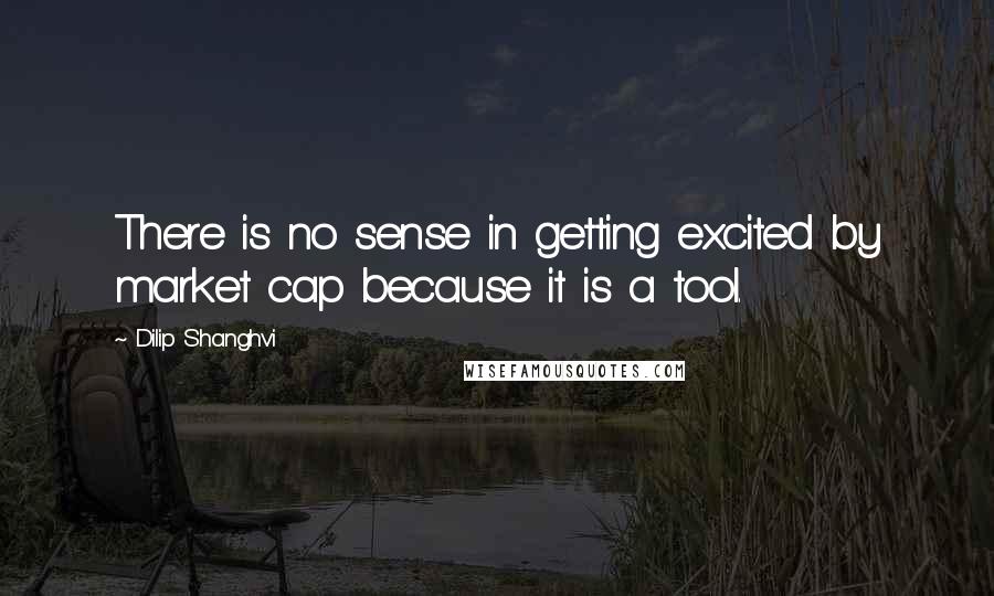 Dilip Shanghvi Quotes: There is no sense in getting excited by market cap because it is a tool.